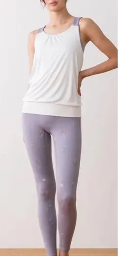 SUKALA フラワーブーケ　カバータンクトップ　ライラック　Ｌサイズ