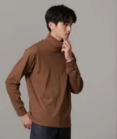 Nano universe Anti Soaked(R) タートルネックTシャツ