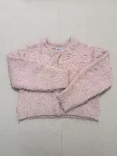 URBAN RESEARCH シャギーニットカーディガン ピンク