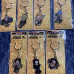 ワンピース メタルキーホルダー 7個セット