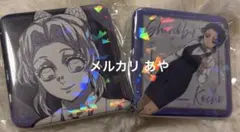 鬼滅の刃 モクテル 胡蝶しのぶ コレクションロト グリッター缶バッジ 2つセット