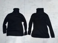 2枚セット　ユニクロC 極暖ヒートテック　タートルネック　M