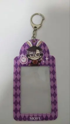 からぴち カラフルピーチ もふ もふくん カードケース キーホルダー