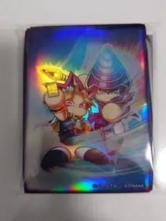 【新品】パワプロ遊戯王コラボ　スリーブ　闇遊戯　ブラック・マジシャンのサムネイル
