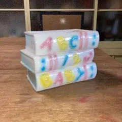 ヴィンテージ陶器BABY 123 ABCプランターLos Angels