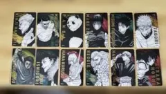 呪術廻戦展　箔押しクリアカードコレクション　12枚セット
