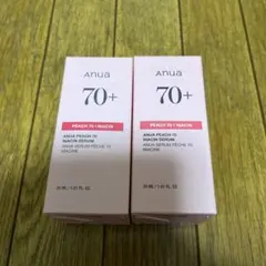 新品未開封 / アヌア ピーチ70ナイアシンセラム 30ml 2本セットのサムネイル