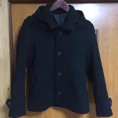 最終値下げ HARE メルトンフードコート Pコート Sサイズ