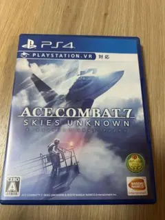 PS4ソフトACECOMBAT7:SKIESUNKNOWN特典カセットケース付き