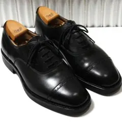 定番✨️【rules】大塚製靴 パンチドキャップトゥ ブラック 24 革靴