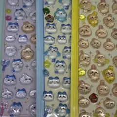 【3枚セット】ちいかわ ボンボンドロップシール