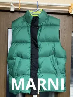 新品未使用　MARNIコラボ　ユニクロ　オーバーサイズ　ダウンベスト　ヌプシ