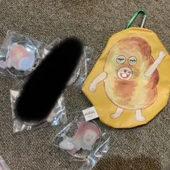 パンどろぼうガチャ　カラビナつき　おでかけポーチ