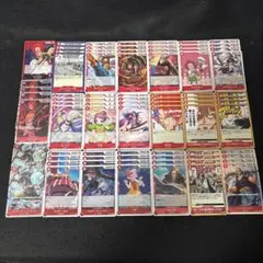 ワンピース no.4250 シャンクス デッキパーツ 21種 79枚