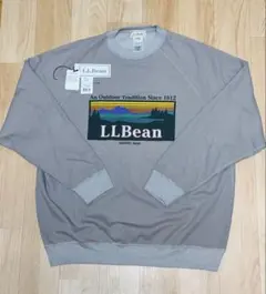 未使用　L.L.Bean リバーシブル スウェット Lサイズ　5475-1034