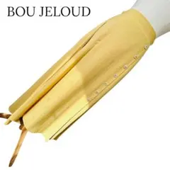 BOU JELOUD ブージュルード　フレアスカート　黄色イエロー　38(M)のサムネイル