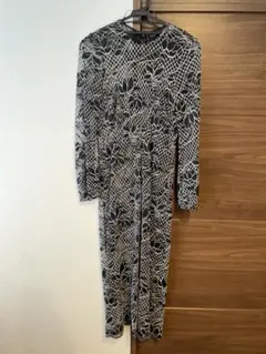 ⭐︎ZARA WOMAN レース模様 ロングドレス XS⭐︎