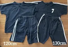 2本ライン　Tシャツとショートパンツセット 2点セット