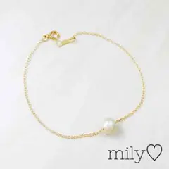 14kgf♡コットンパール ブレスレット