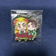 鬼滅の刃 キャラばんちょうこう ラバーマスコット 伍ノ型 炭治郎 & 煉獄