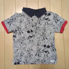 baby GAP ミッキーマウス　グレーポロシャツ 　９０　ギャップ　ディズニー