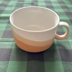 ビッグ マグカップ　スープ サラダ　ボウル　グラノーラ　カフェオレ　白ブラウンのサムネイル