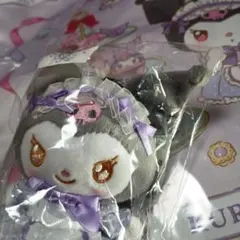 サンリオ当たりくじマイメロディクロミ　マスコット　フリル付きトートセット