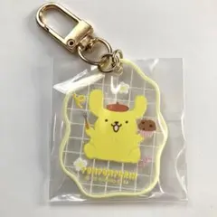 【新品】 サンリオ シークレット ぷっくりクリアキーホルダー ポムポムプリン