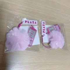 PLAZAノベルティ　トリプルキーホルダー　JUST PINK IT!のサムネイル