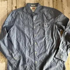 Levi's リーバイス 長袖シャツ ブルー XL