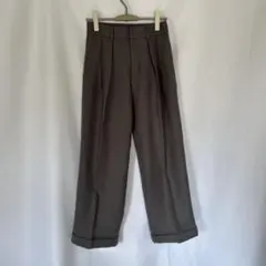 GU グレー スラックス 22-09