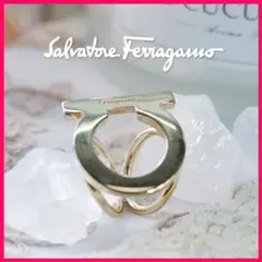 ★週末セール★Salvatore Ferragamo ガンチーニ スカーフリング