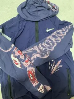 NIKE RUNNING ナイロンジャケット ネイビー XL