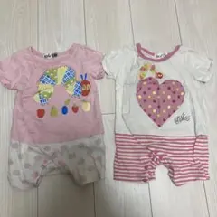 はらぺこアオムシ　ロンパース　半袖　70サイズのサムネイル