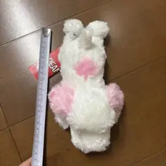 PEANUTS スヌーピー ぬいぐるみ ホワイト ピンク