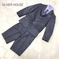 【美品】OLIVER HOUSE フォーマルスーツ　男の子　120サイズ　入学式