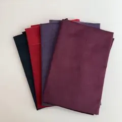 CHECK&STRIPE フレンチコーデュロイ　カットクロス ハギレセット