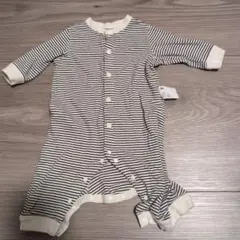 UNIQLO ストライプ柄ロンパース 70cm