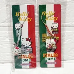 ハローキティ　ご当地キティ　ストラップ　イタリア　ローマ　平成レトロ　剣闘士 ハローキティ ご当地キティ ストラップ イタリア ローマ 平成レトロ 剣