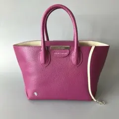 ◆美品 A.D.M.J. エーディーエムジェイ ハンドバッグ 牛革