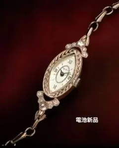 agete　ジュエリーウォッチ　2019ウィンターコレクション　電池交換済みです