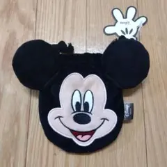 ミッキーマウス 耳付きポーチ