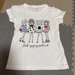 Girls enjoying fashion Tシャツ 110