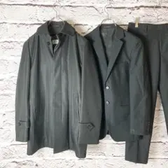 2013:ORIHICA メンズセットアップ　3点セット　スーツ　美品　M〜L
