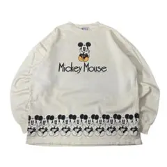 Vintage 90s【Mickey Mouse】激レア ミッキー スウェット