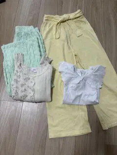 ZARA キッズ トップス パンツ 4点セット 128cm