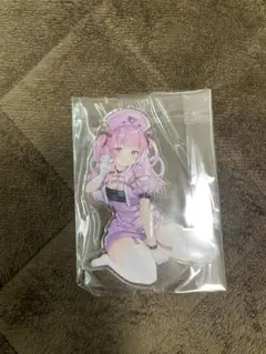 ホロライブ 宝鐘マリン 湊あくあ アクリルスタンド 氷菜 どんぐりねこ