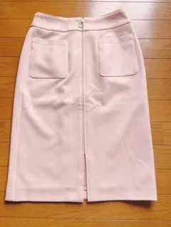 NATURAL BEAUTY BASIC ピンク タイトスカート M