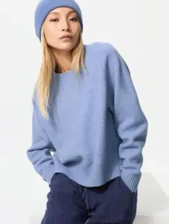 UNIQLO スフレヤーンクルーネックセーター