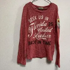 長袖シャツ　ニット　140　男子　カットソー　トップス　薄手